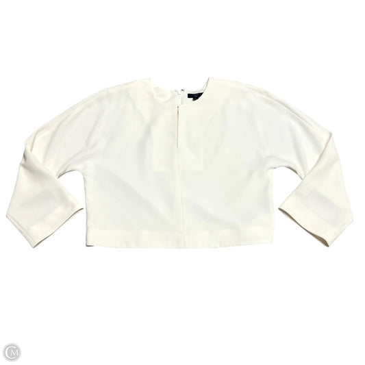 Top Long Sleeve By J. Crew In Cream, Size: 12
