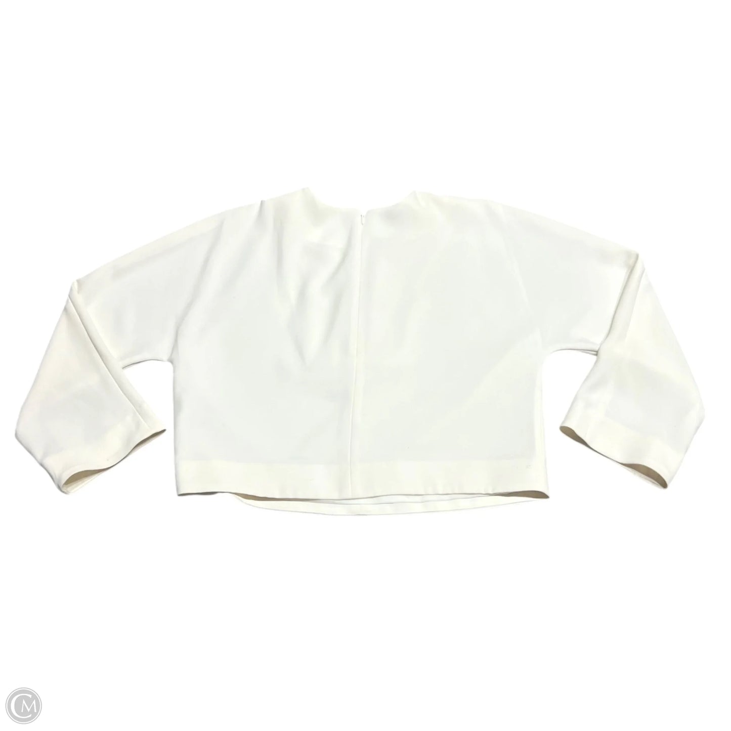 Top Long Sleeve By J. Crew In Cream, Size: 12