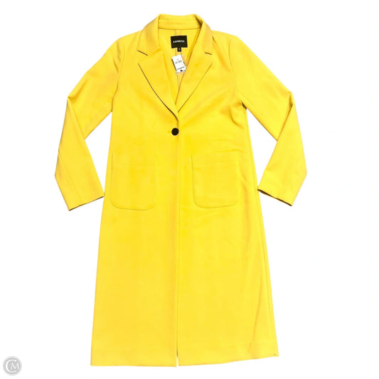 Jacket Other By Express In Yellow, Size: Xxs