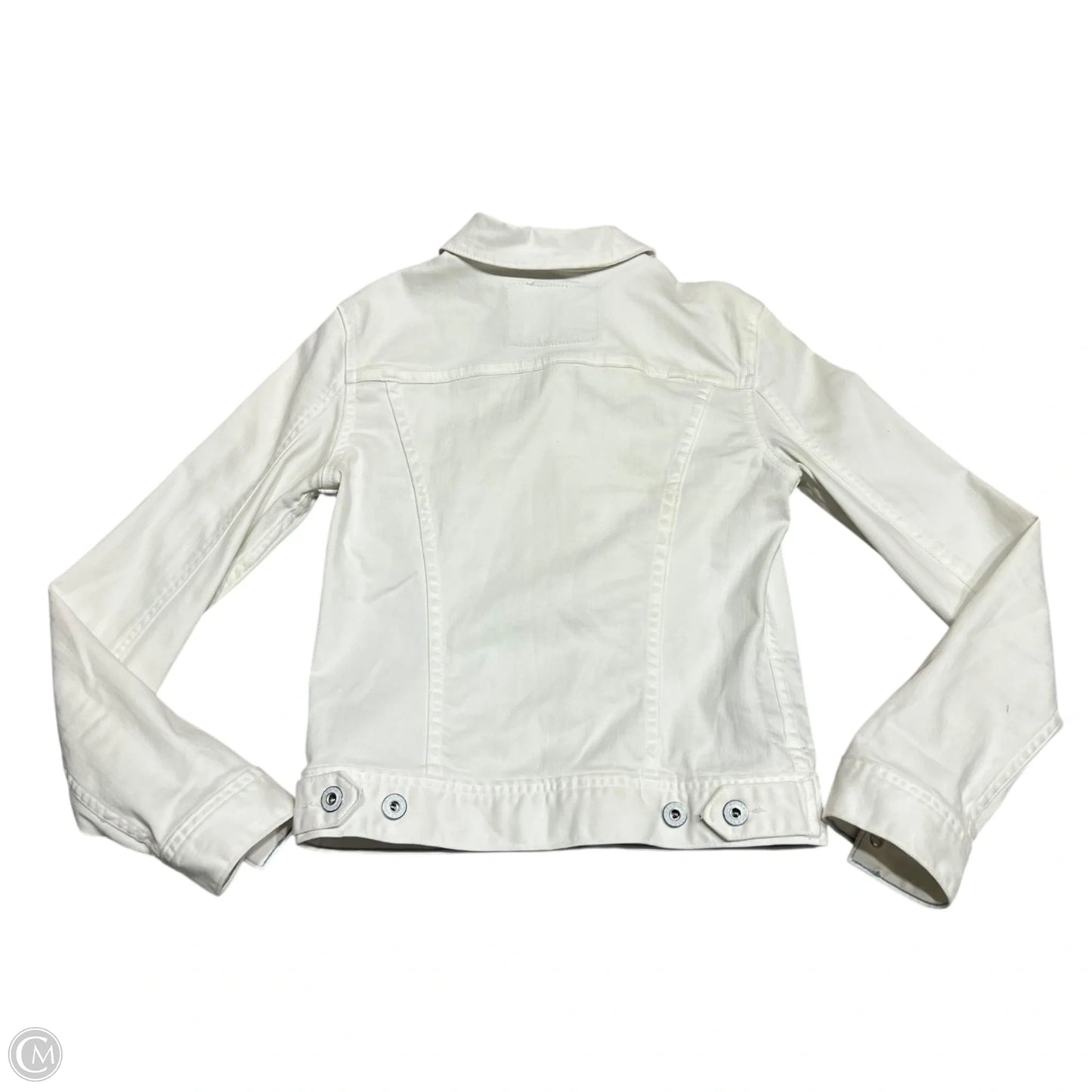 Jacket Denim By Adriano Goldschmied In White, Size: Xs