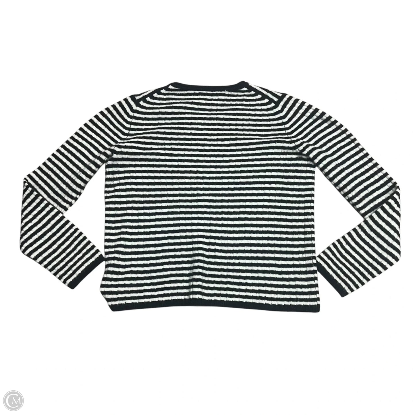 Sweater By Madewell In Black & White, Size: Xl