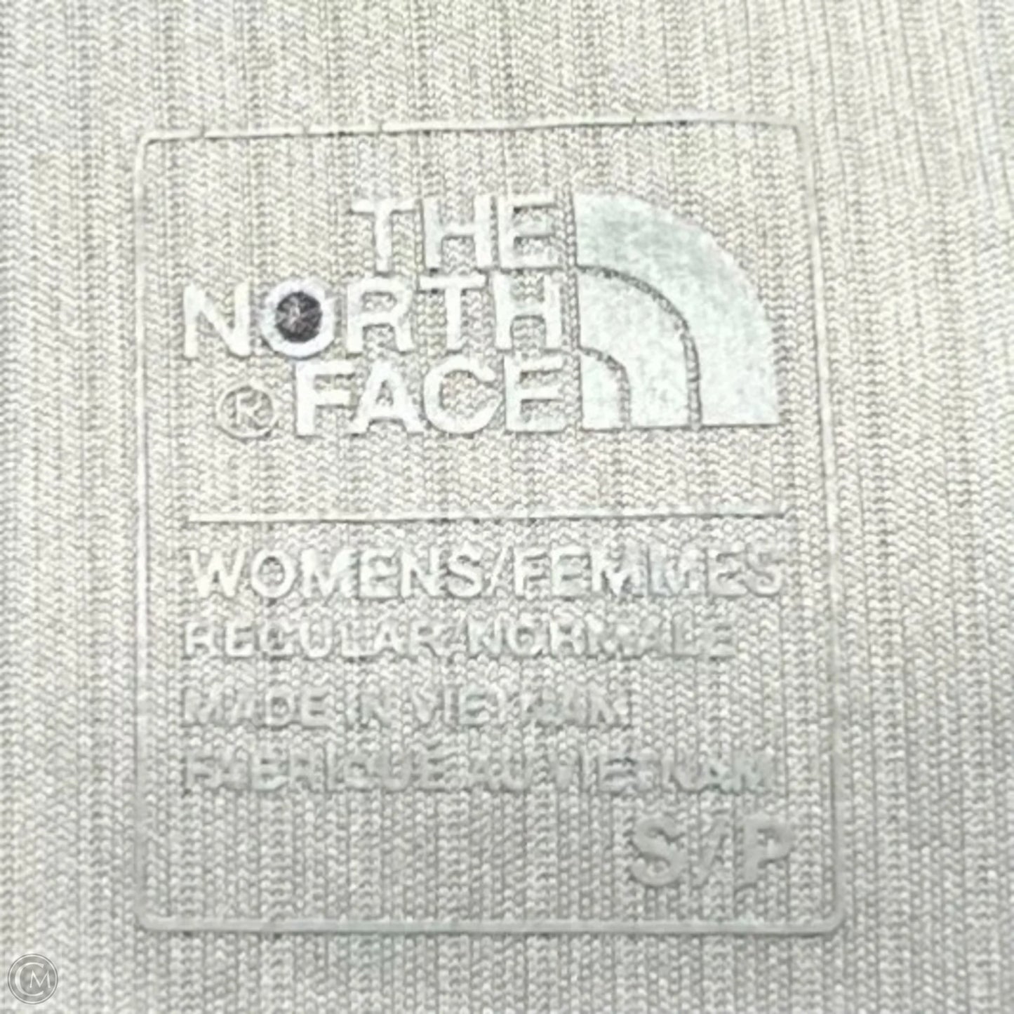 Jacket Windbreaker By The North Face In Grey, Size: S