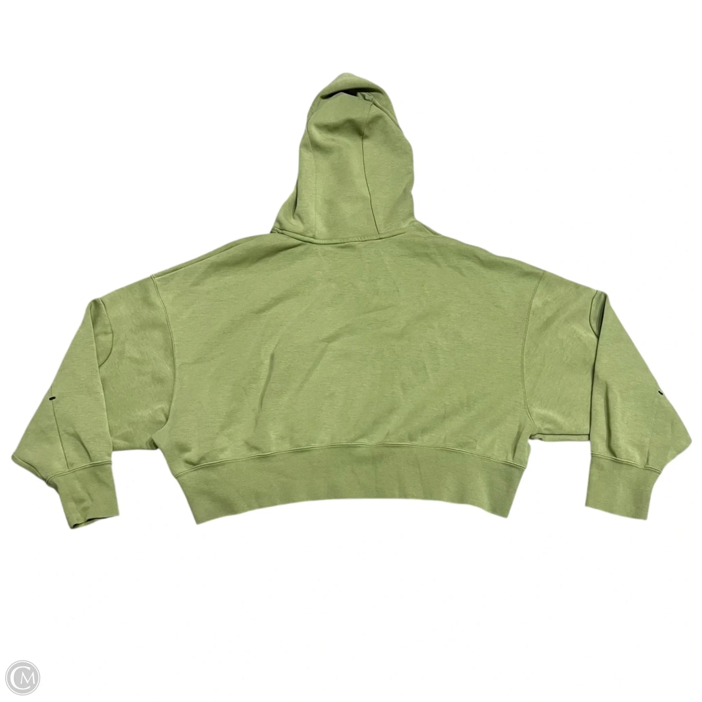 Sweatshirt Hoodie By Nike Apparel In Green, Size: S