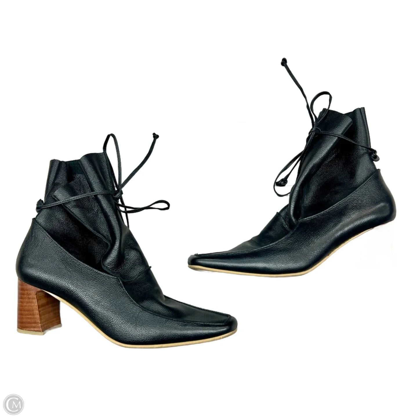 Boots Ankle Heels By Stivali In Black, Size: 10.5