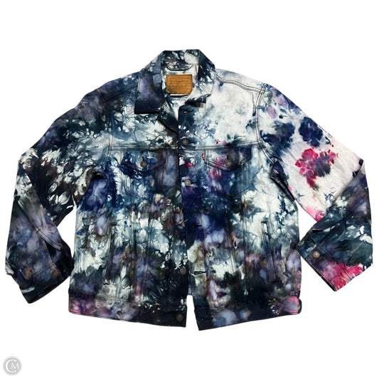 Jacket Denim By Levis In Multi-colored, Size: M