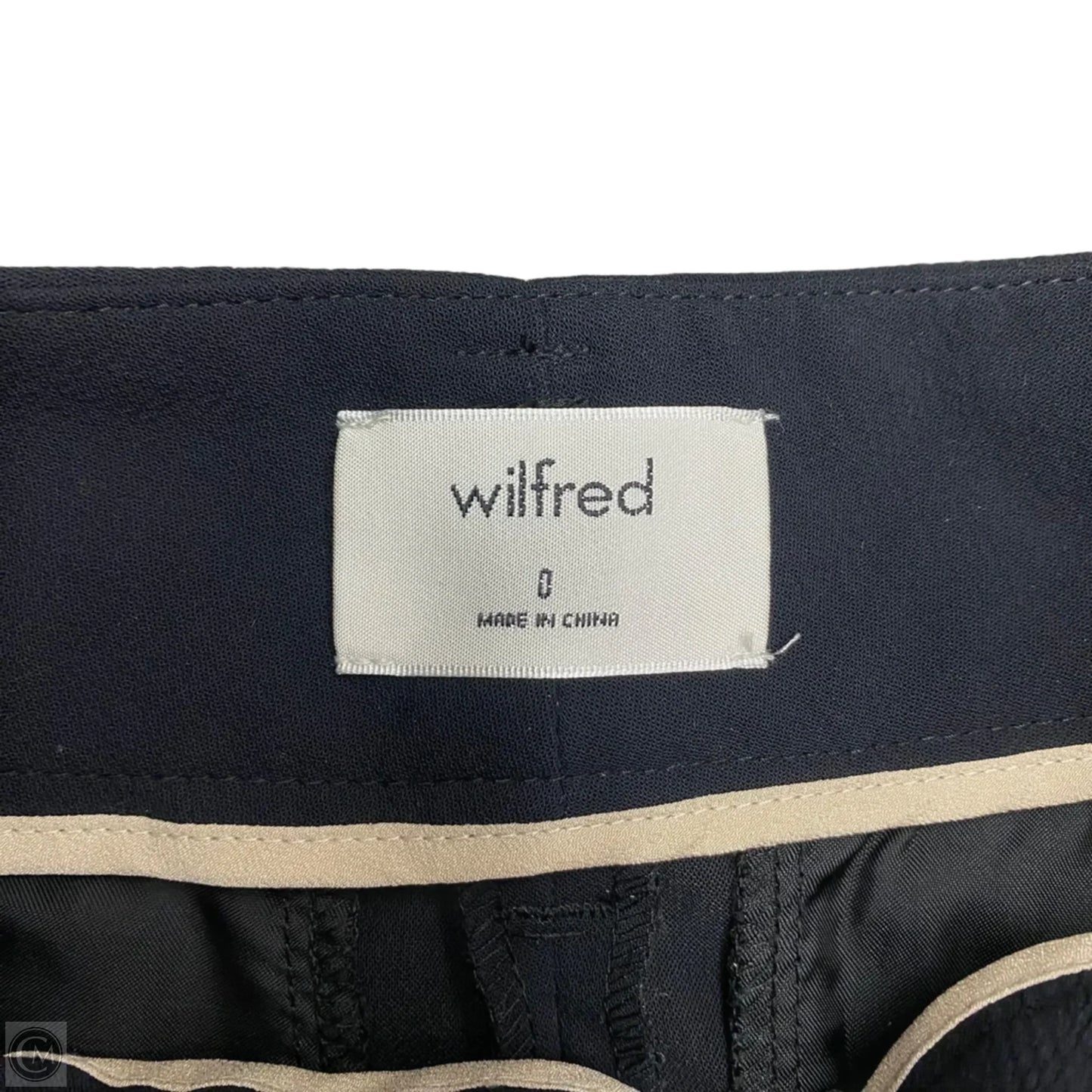 Pants Cargo & Utility By Wilfred In Black & Red, Size: S