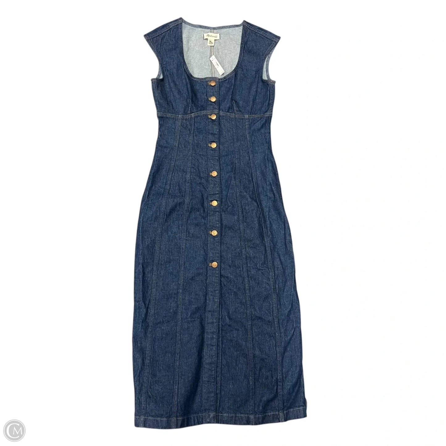 Dress Casual Short By Madewell In Blue Denim, Size: Xs