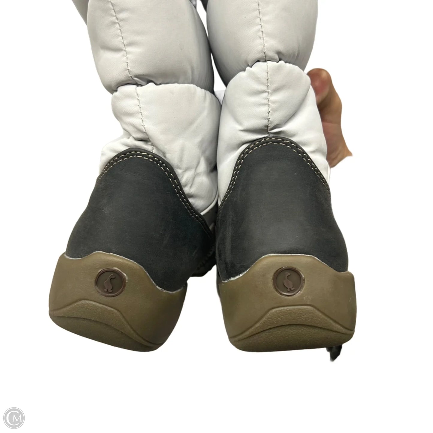 Boots Snow By Sporto In Black & White, Size: 6.5