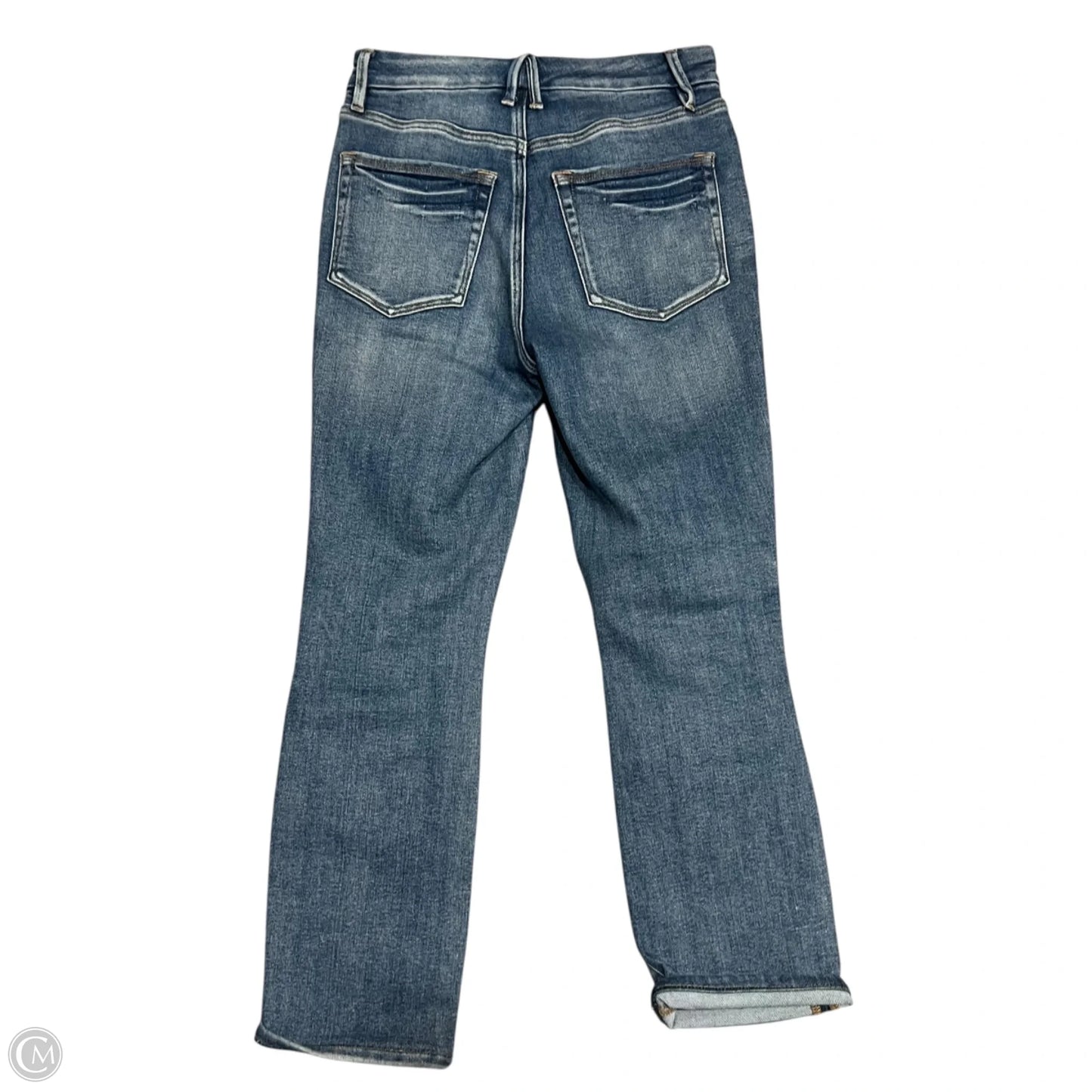 Jeans Skinny By Good American In Blue Denim, Size: 4