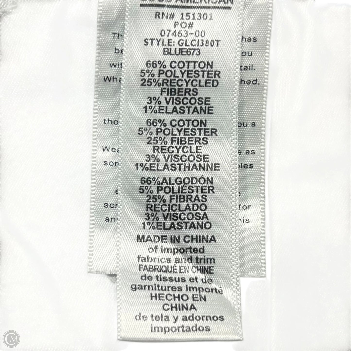 Jeans Skinny By Good American In Blue Denim, Size: 4