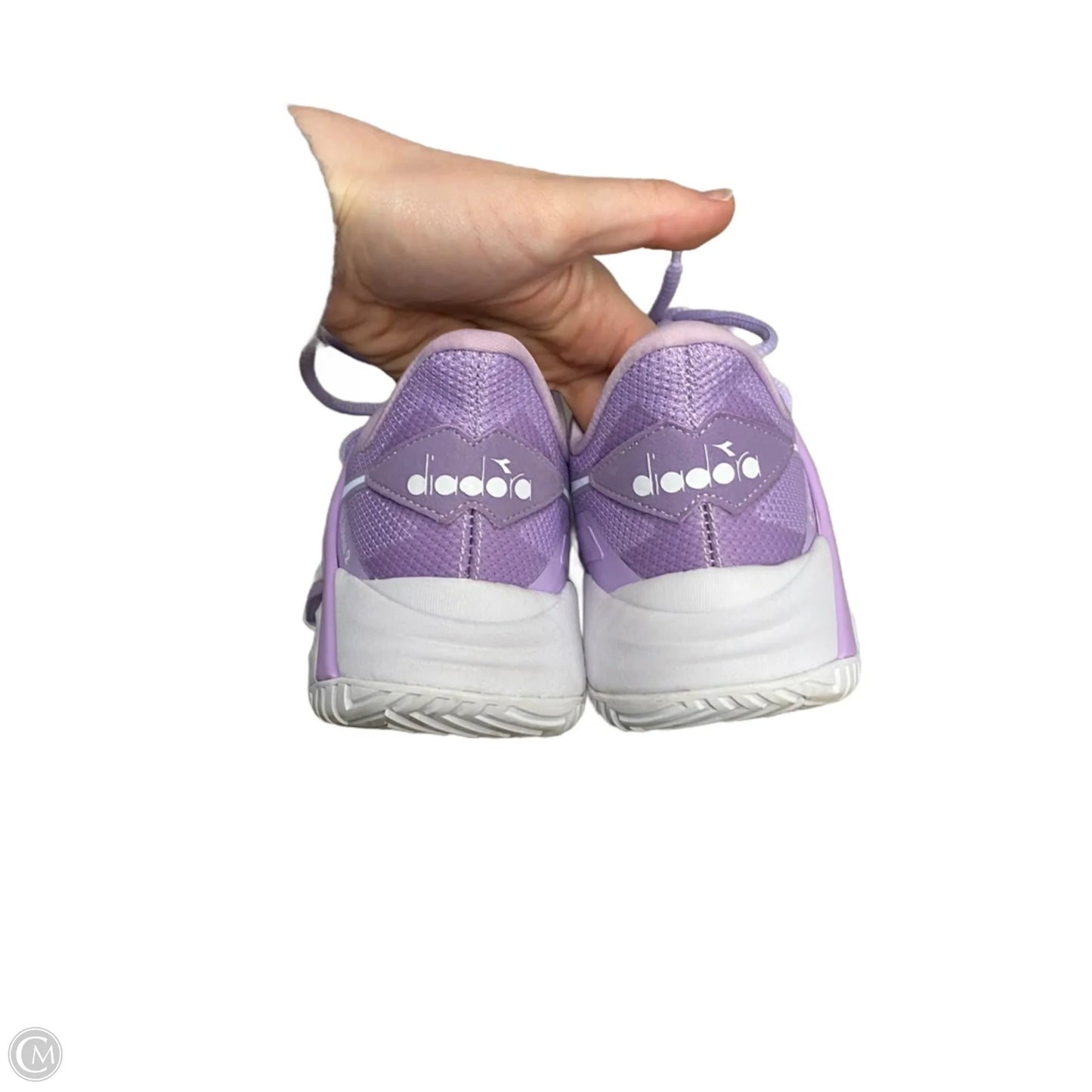 Shoes Athletic By Diadora In Purple & White, Size: 7