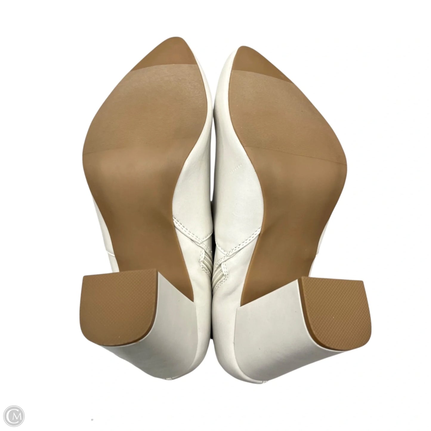 Boots Over-the-knee Heels By Wild Pair In Ivory, Size: 9