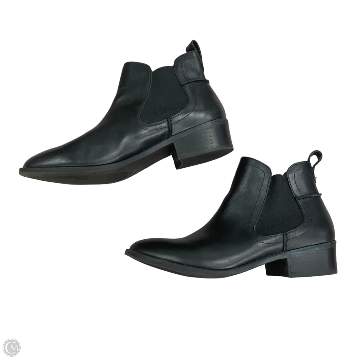 Boots Ankle Heels By Steve Madden In Black, Size: 8