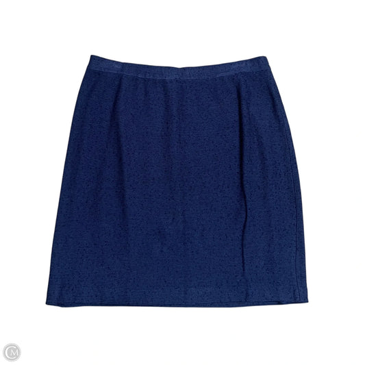 Skirt Luxury Designer By St John Collection In Blue, Size: 12