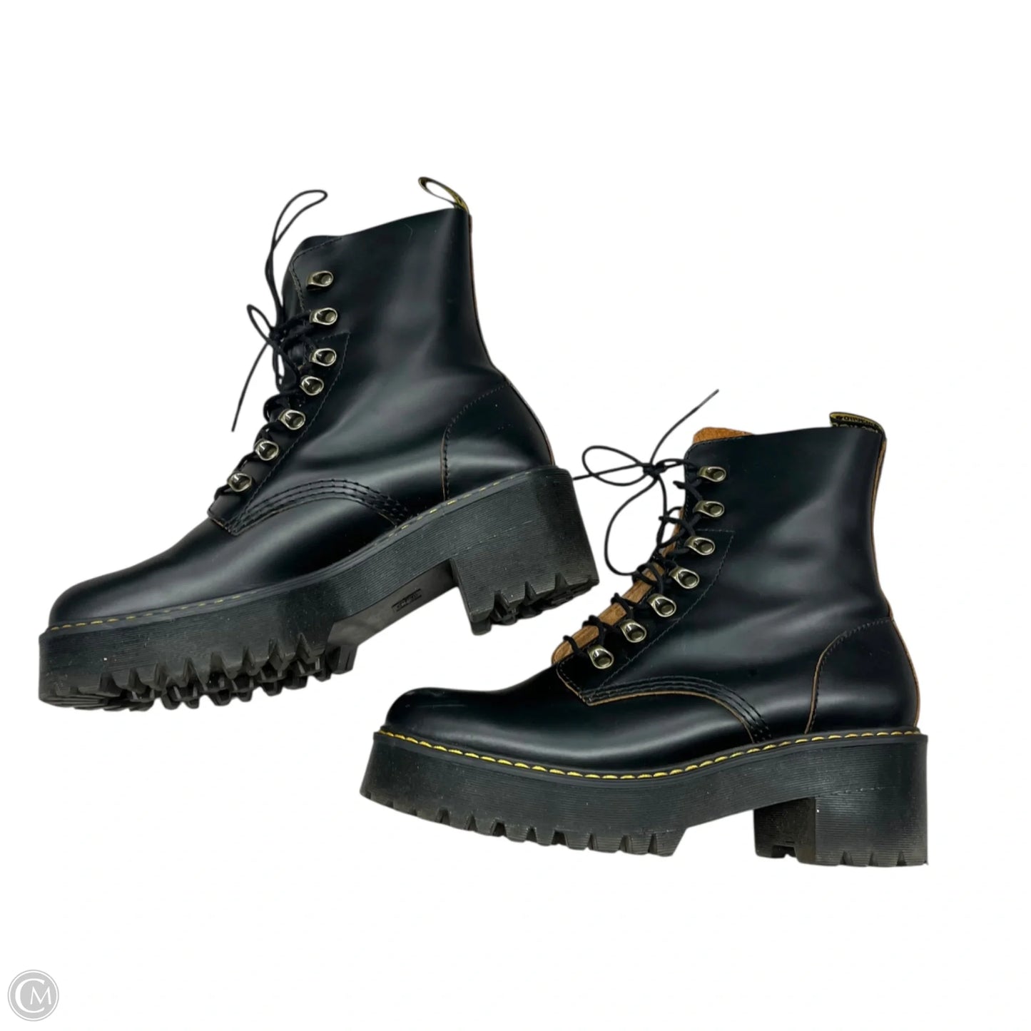 Boots Combat By Dr Martens In Black, Size: 10