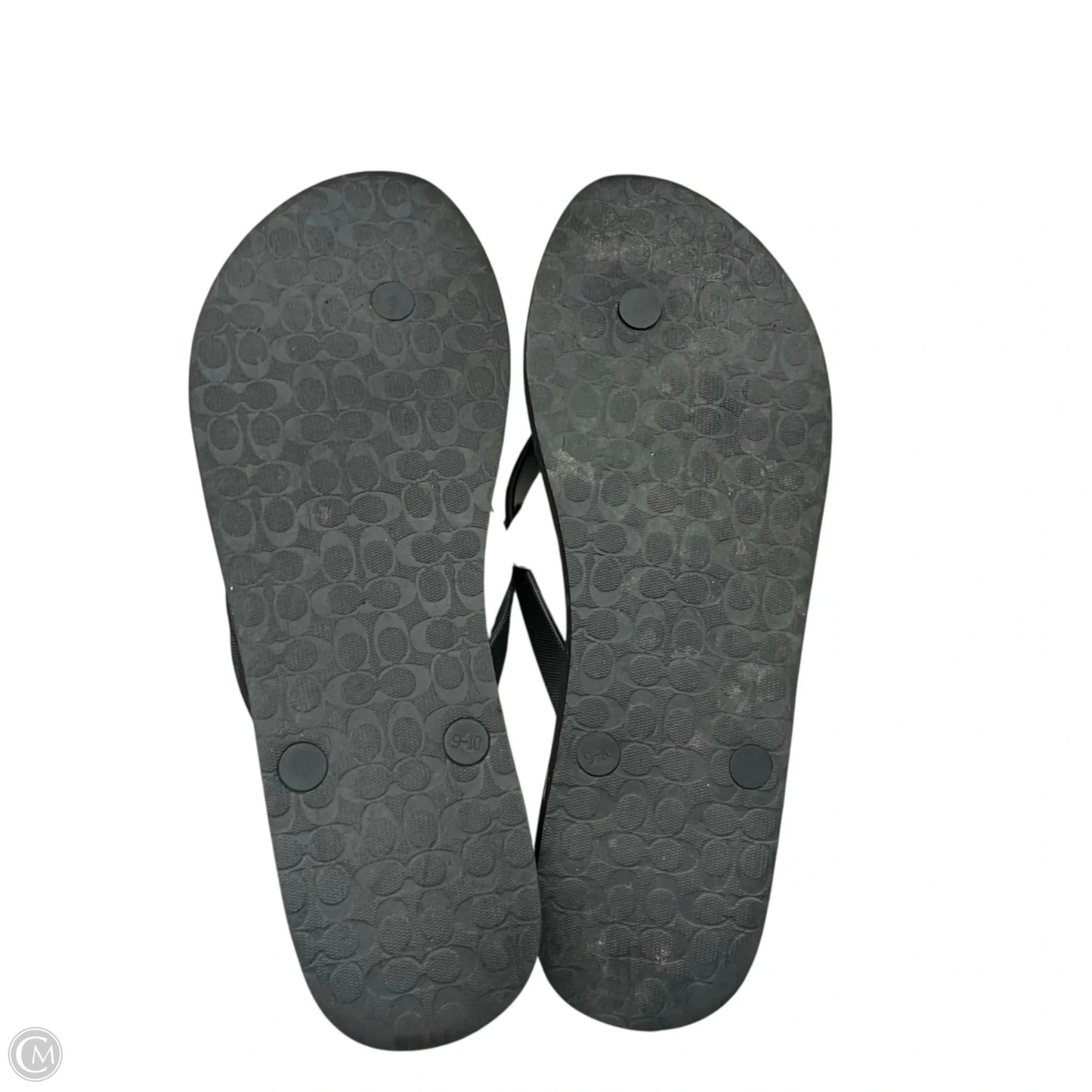 Sandals Designer By Coach In Animal Print, Size: 10