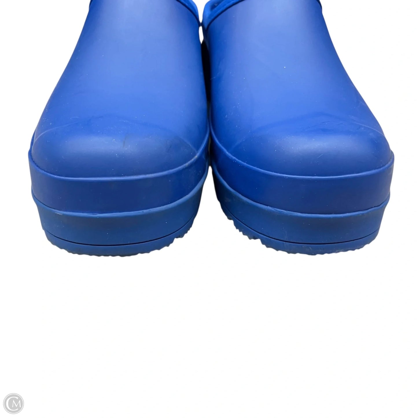 Shoes Heels Wedge By Hunter In Blue, Size: 10