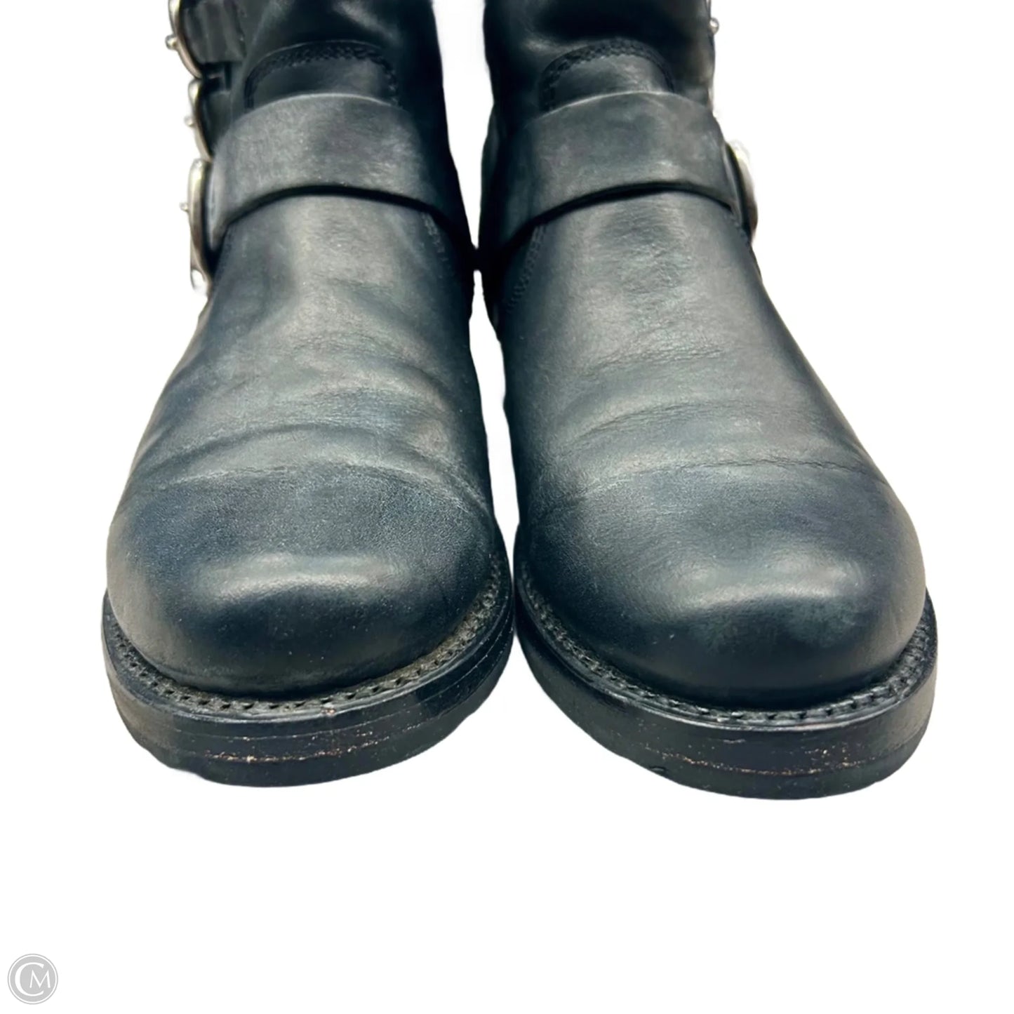 Boots Designer By Frye In Black, Size: 7