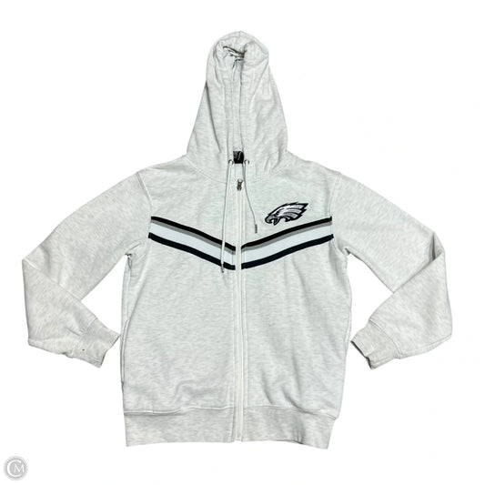 Athletic Jacket By Nfl In Grey, Size: S
