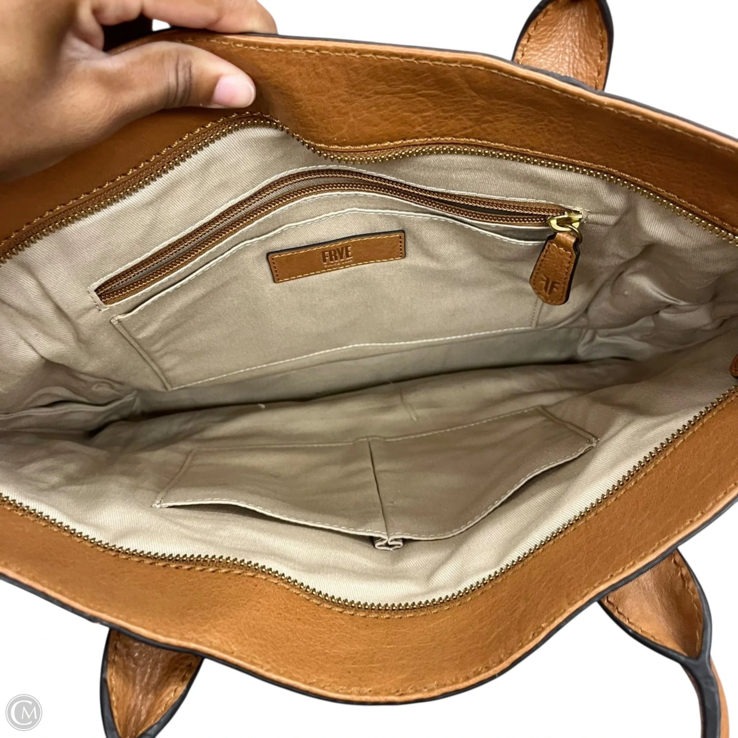 Handbag Designer By Frye, Size: Large