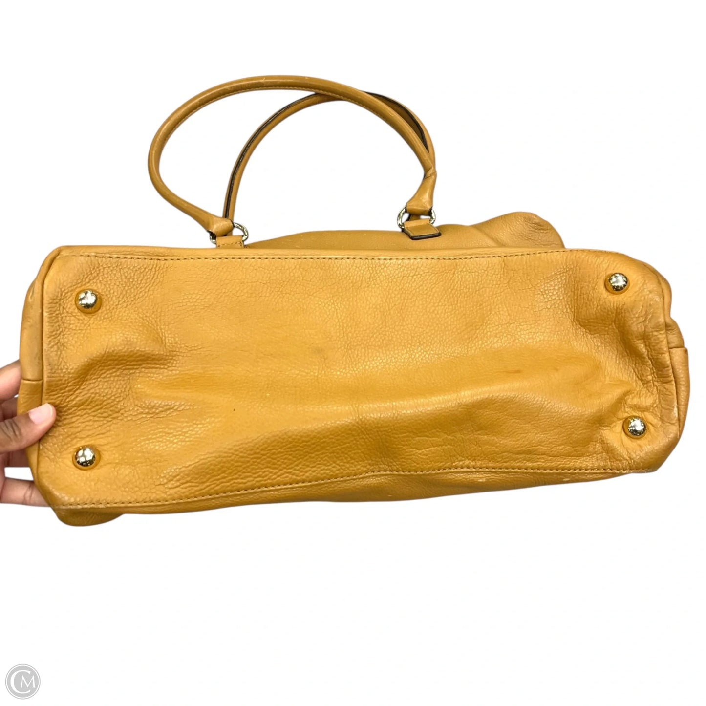 Handbag Leather By Michael By Michael Kors, Size: Large