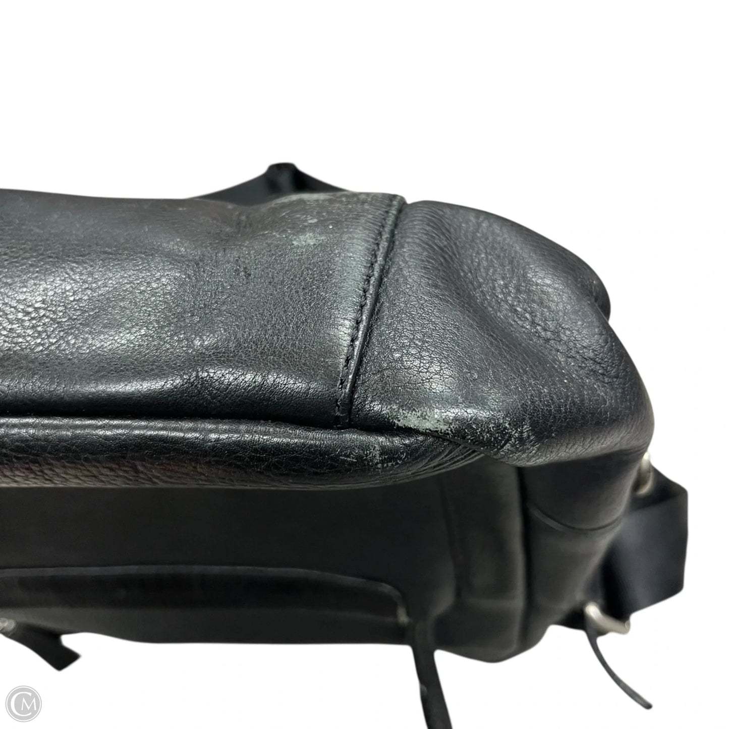 Handbag Leather By Bosca, Size: Large