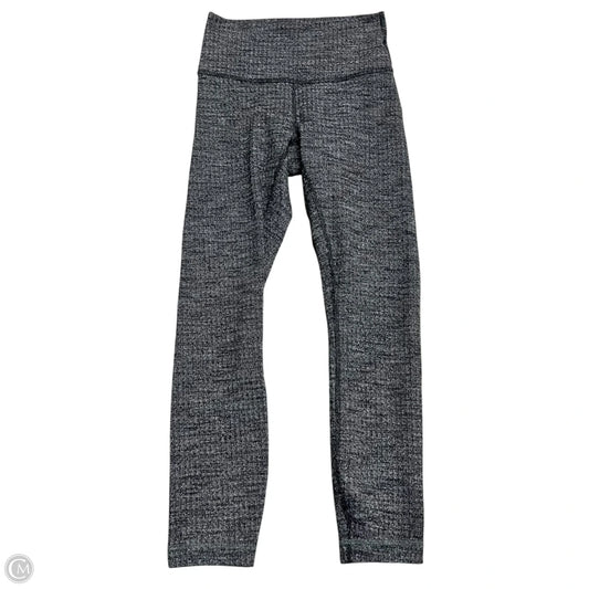 Athletic Leggings By Lululemon In Grey, Size: 4