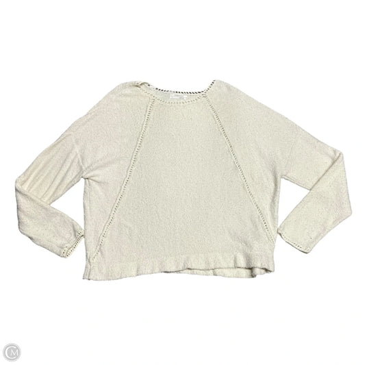 Sweater By Anthropologie In Cream, Size: S