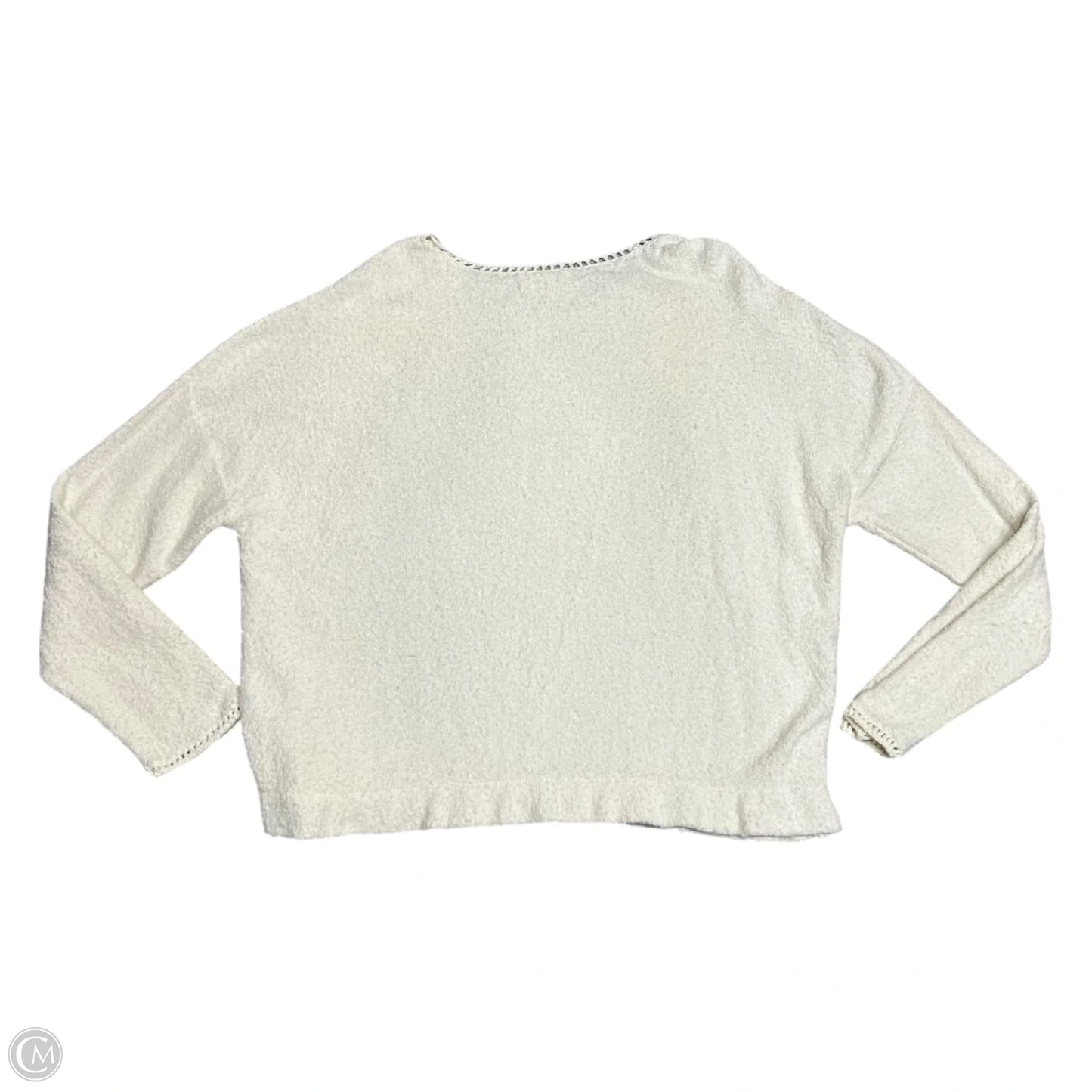 Sweater By Anthropologie In Cream, Size: S