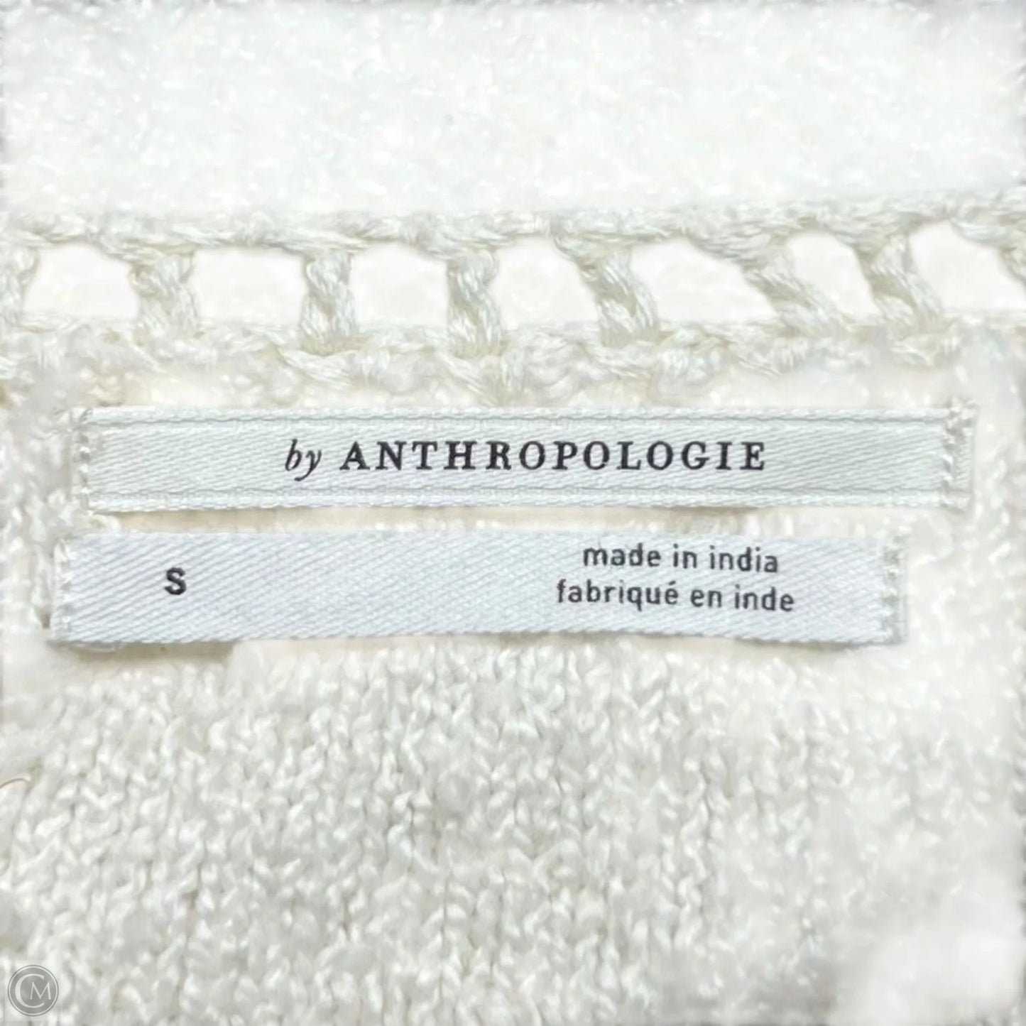 Sweater By Anthropologie In Cream, Size: S
