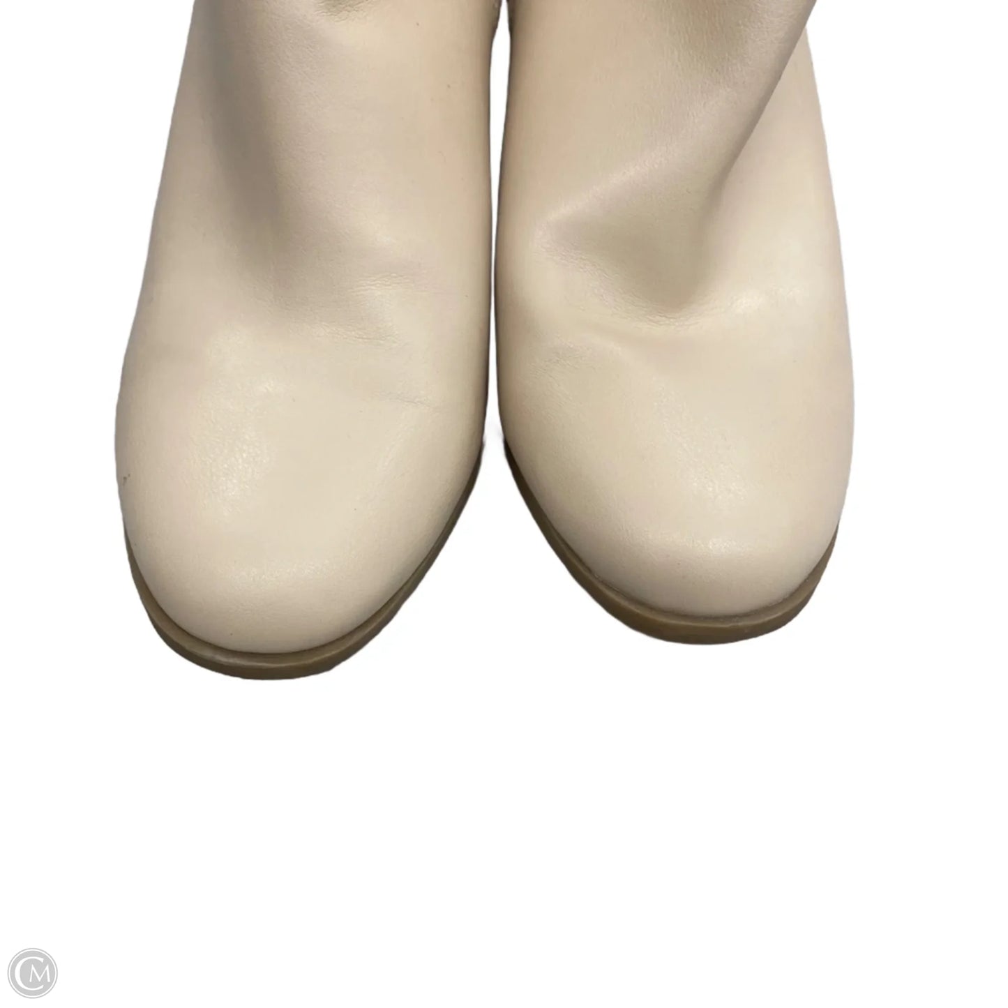 Boots Ankle Heels By A New Day In Tan, Size: 7