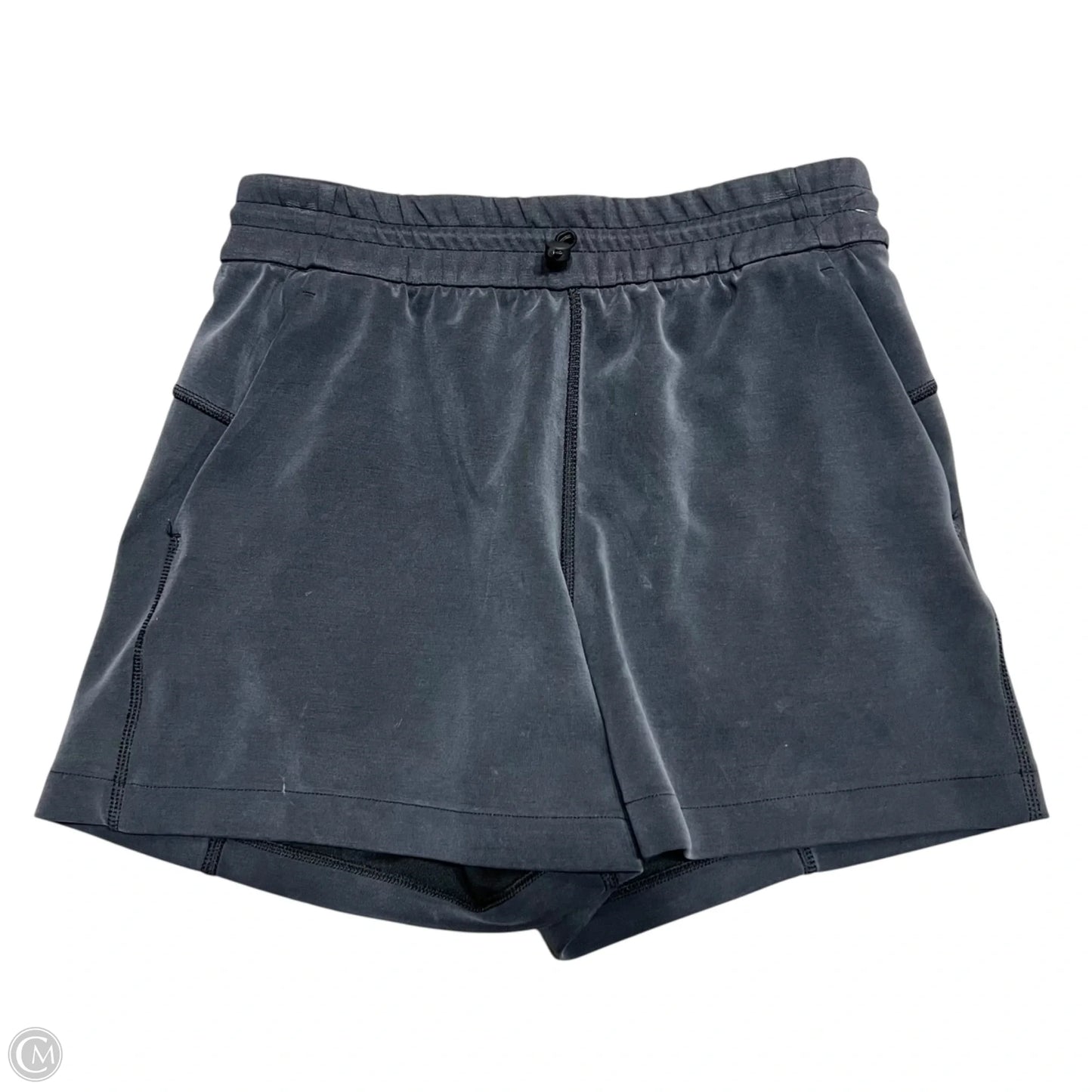 Athletic Shorts By Lululemon In Grey, Size: 4