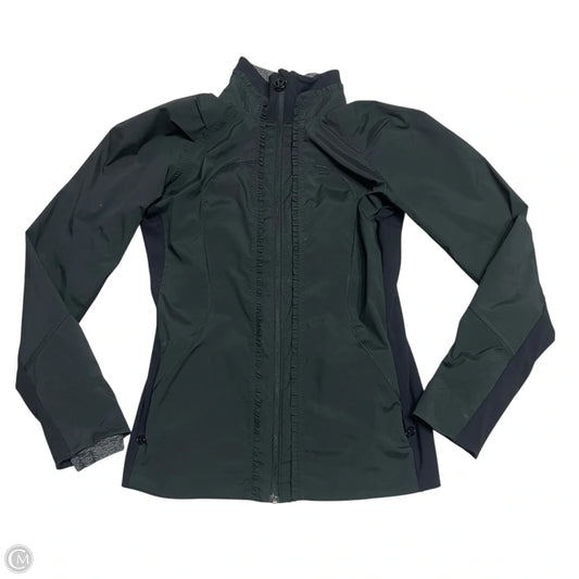Athletic Jacket By Lululemon In Black, Size: L