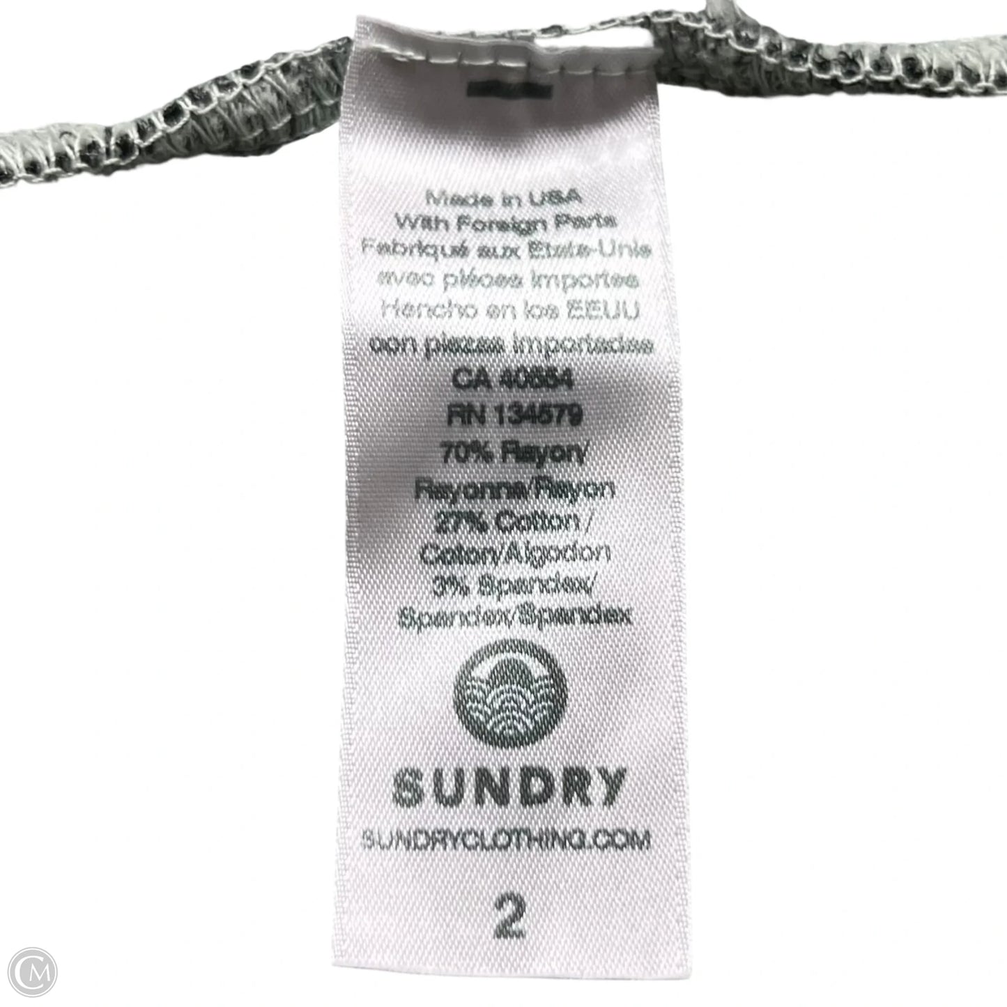 Athletic Leggings By Sundry In Camouflage Print, Size: M