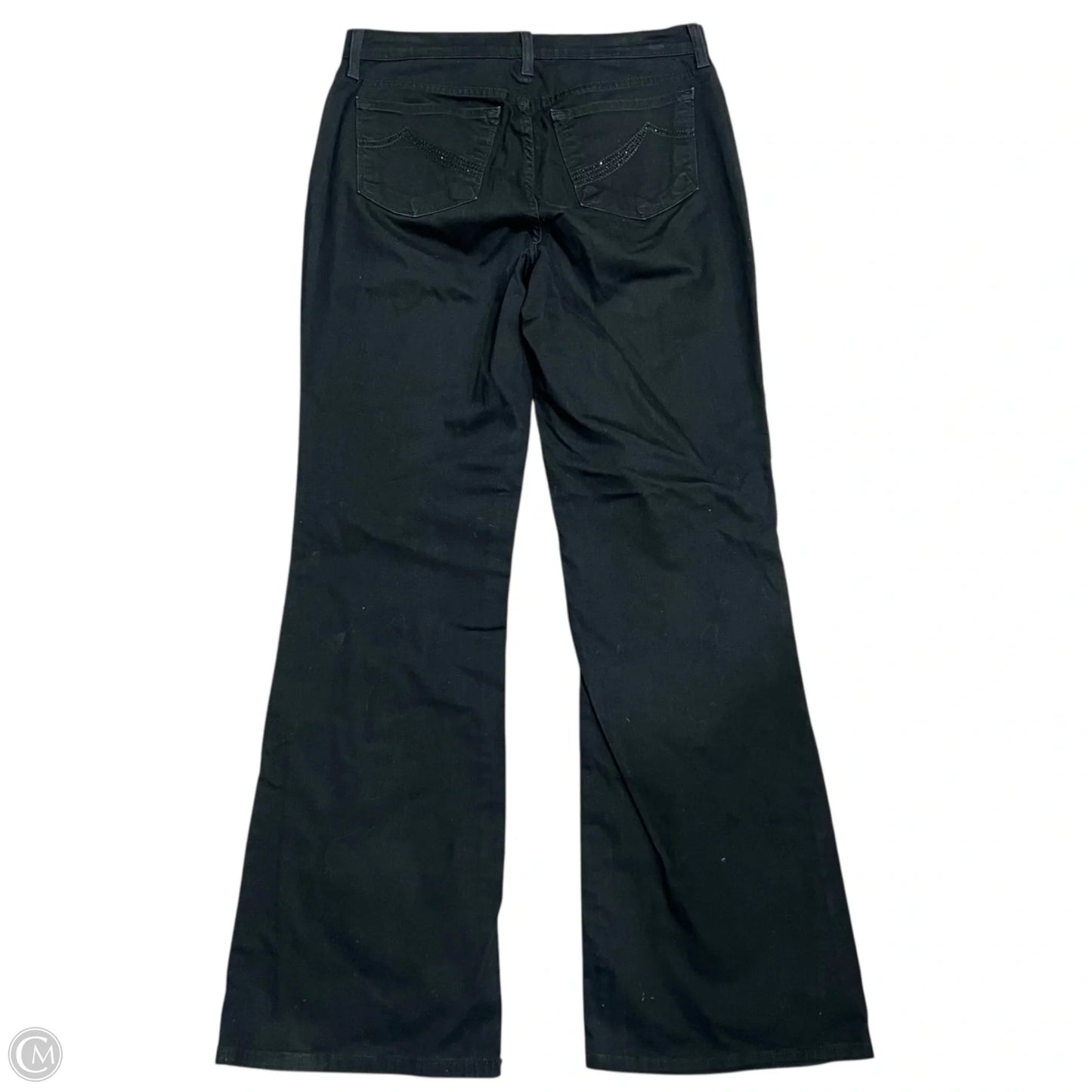 Jeans Flared By Not Your Daughters Jeans In Black Denim, Size: 8