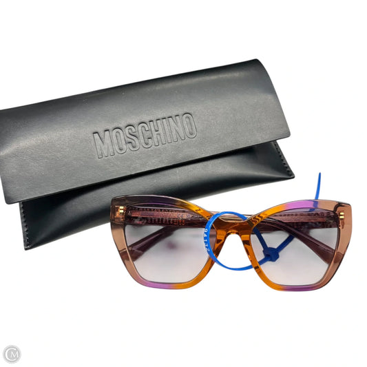 Sunglasses Luxury Designer By Moschino