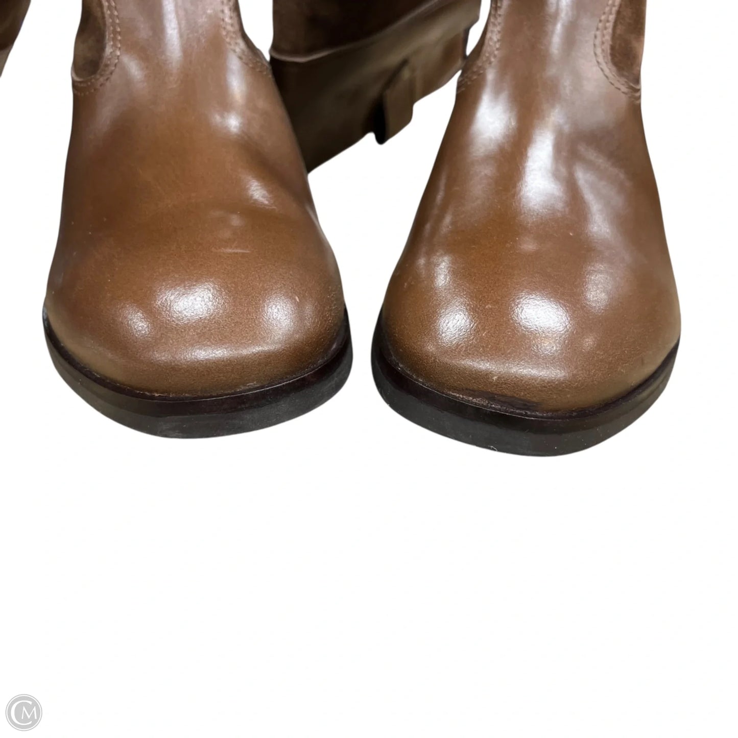 Boots Knee Heels By Vince Camuto In Brown, Size: 9