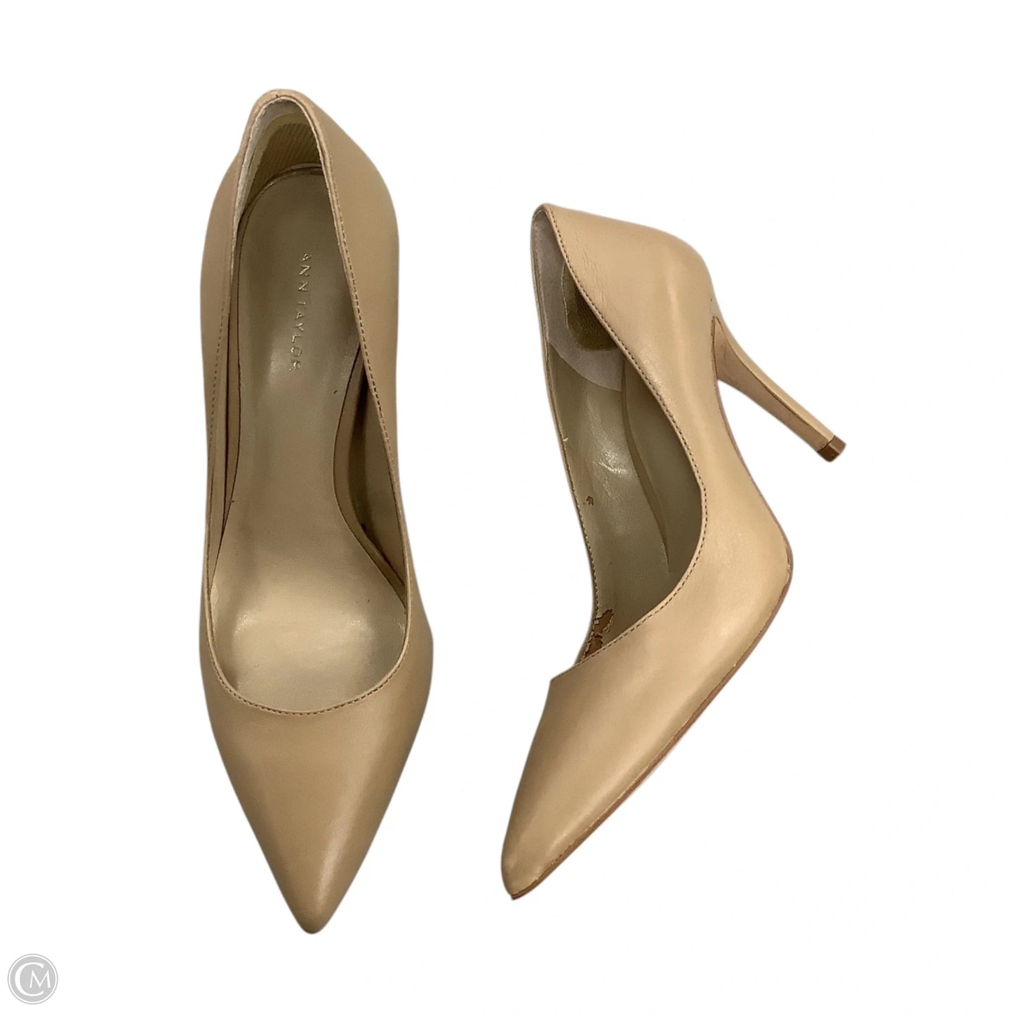 Shoes Heels Stiletto By Ann Taylor In Tan, Size: 6