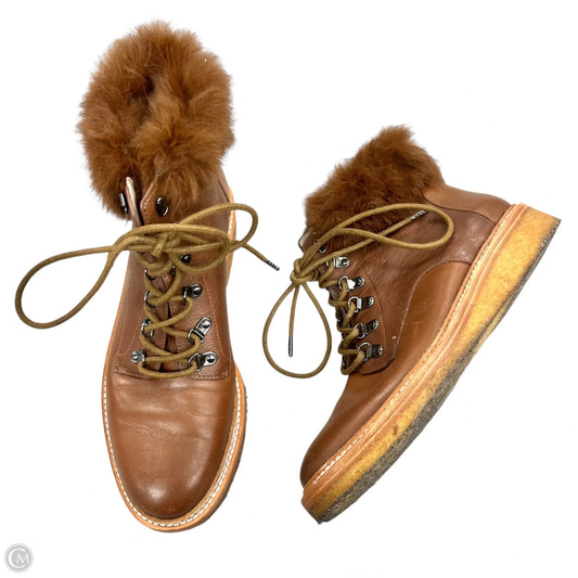 Boots Ankle Heels By Botkier In Brown, Size: 7.5