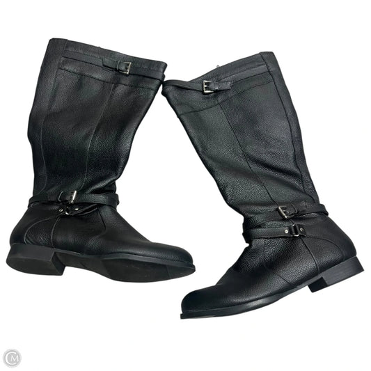 Boots Knee Heels By Comfortview In Black, Size: 10