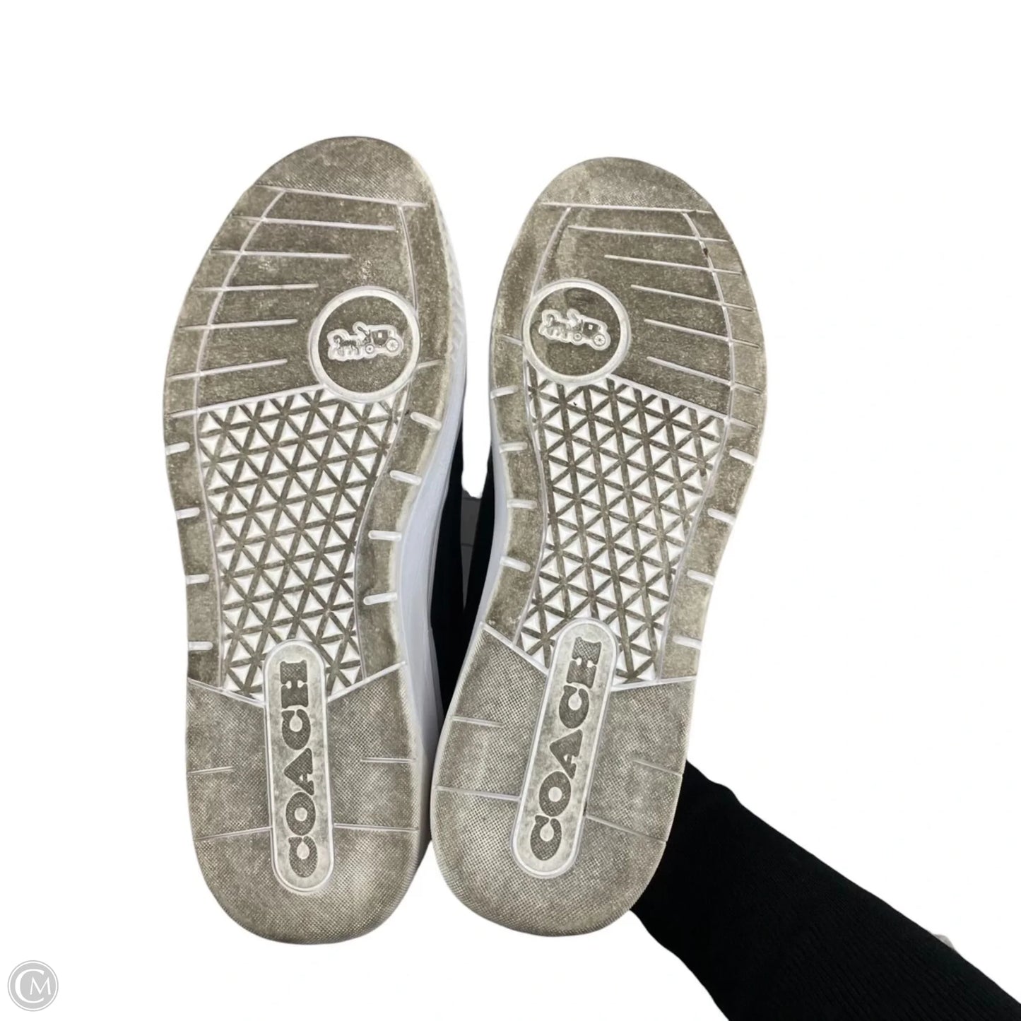 Shoes Designer By Coach In Black & White, Size: 11