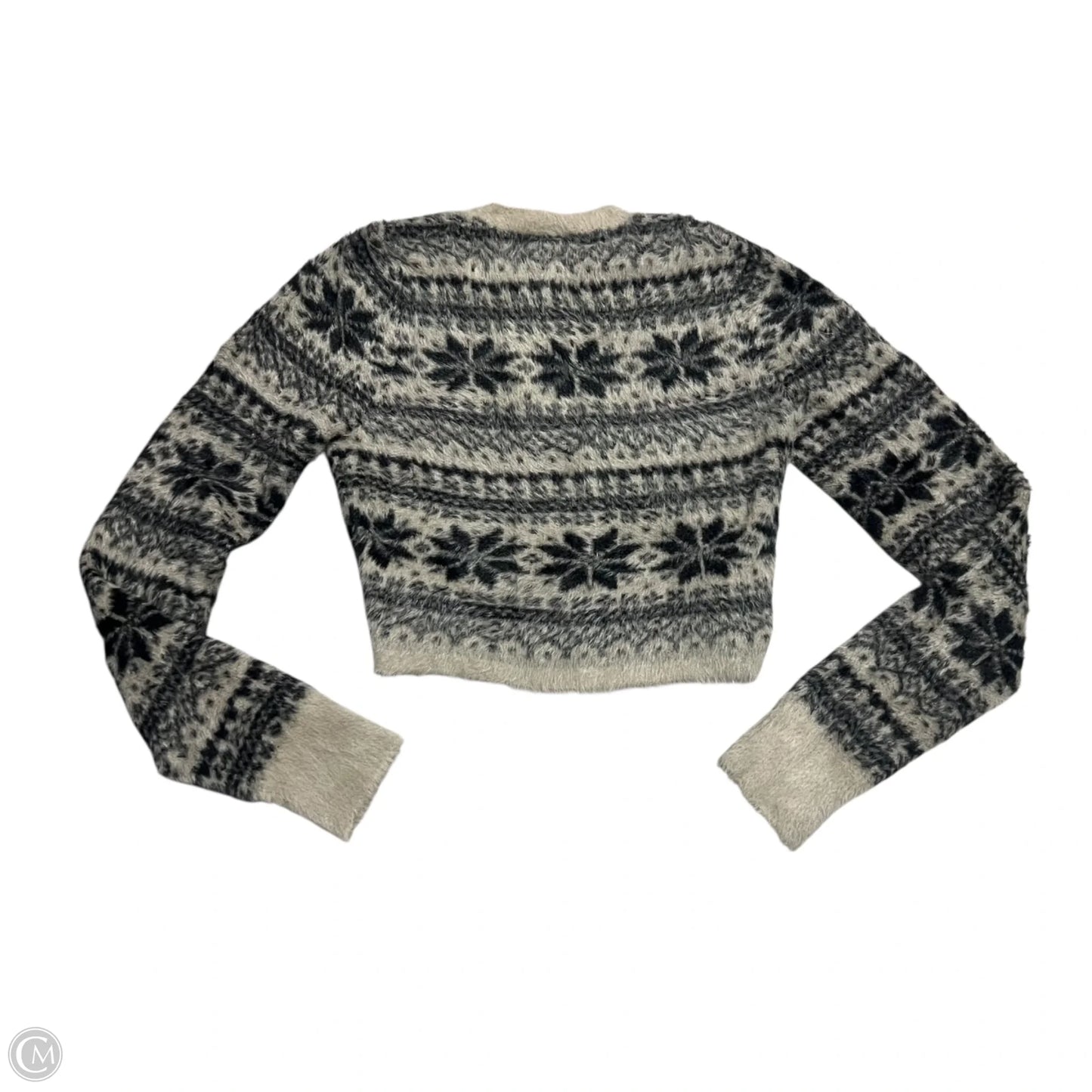 Sweater By Free People In Black & Tan, Size: S