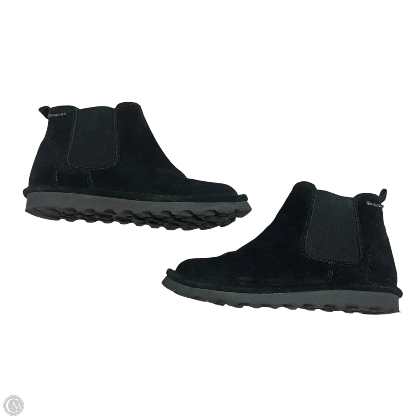 Boots Ankle Flats By Bearpaw In Black, Size: 6