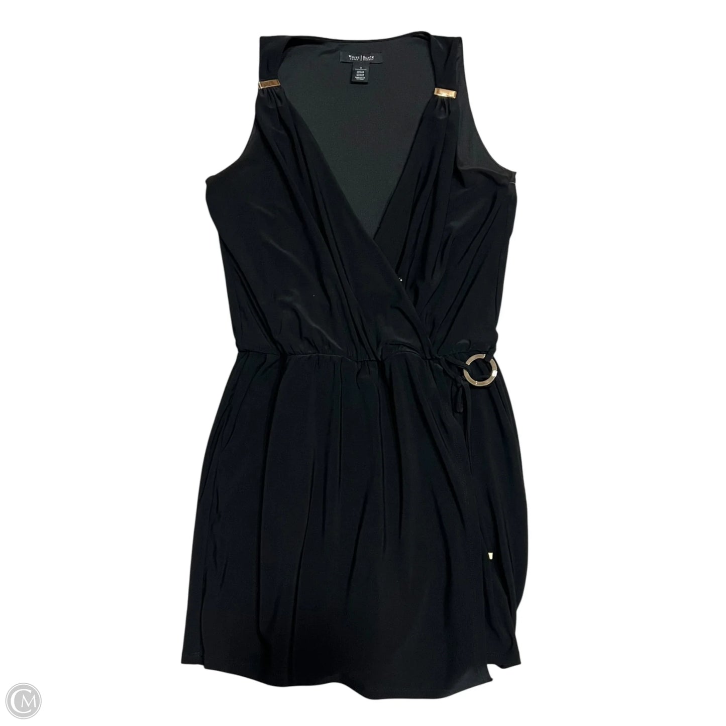 Romper By White House Black Market In Black & Gold, Size: 2