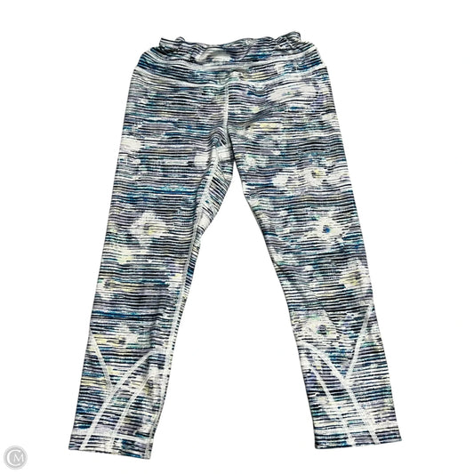 Athletic Leggings Capris By Lululemon In Multi-colored, Size: 4