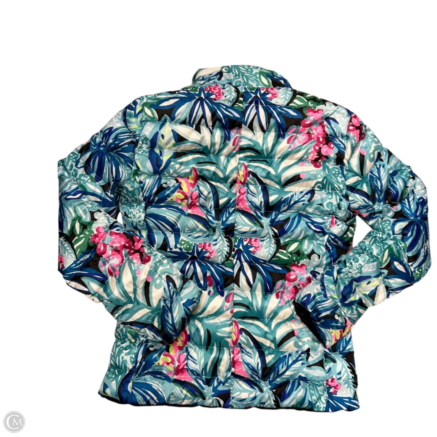 Jacket Designer By Lilly Pulitzer In Black & Blue, Size: S