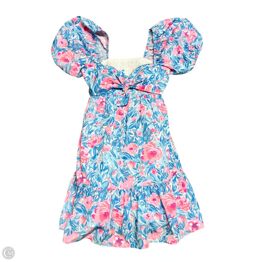 Dress Designer By Lilly Pulitzer In Blue & Pink, Size: S
