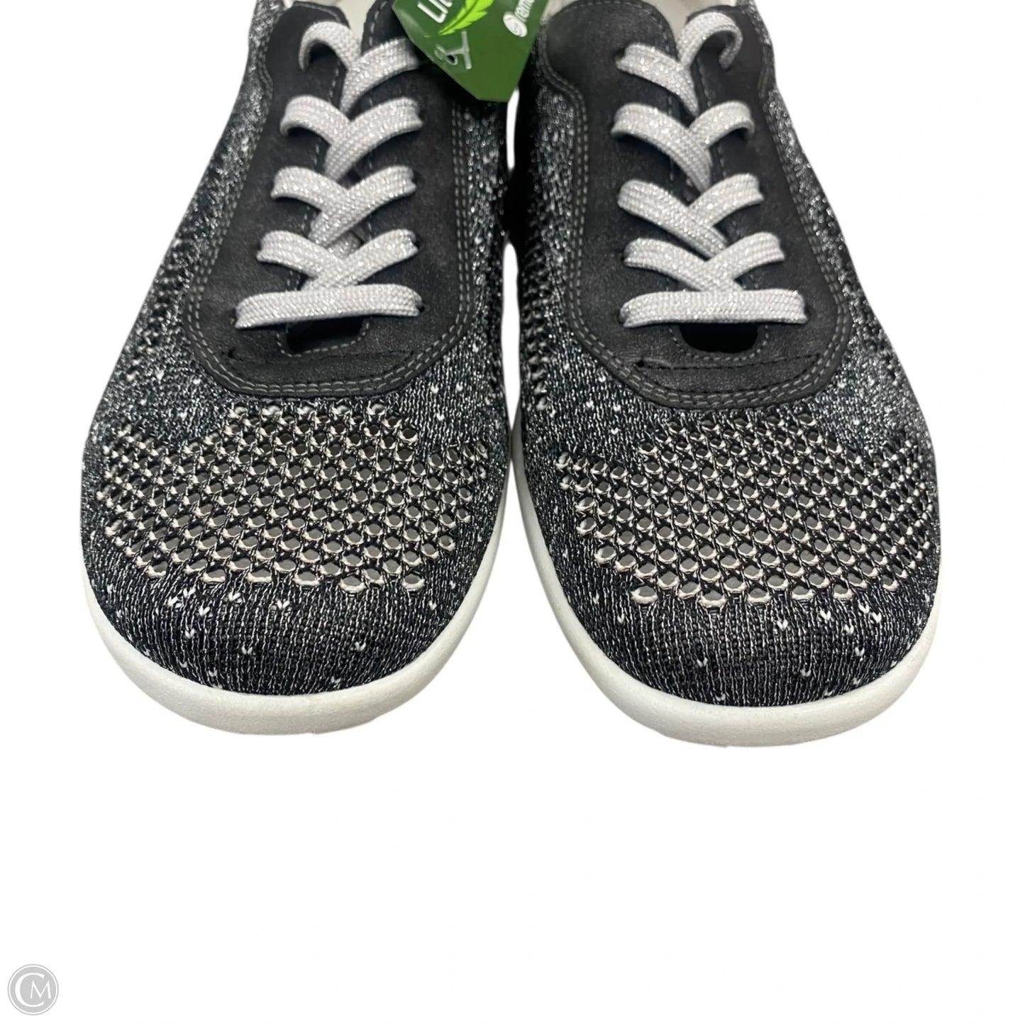 Shoes Athletic By Remonte In Black & Silver, Size: 7