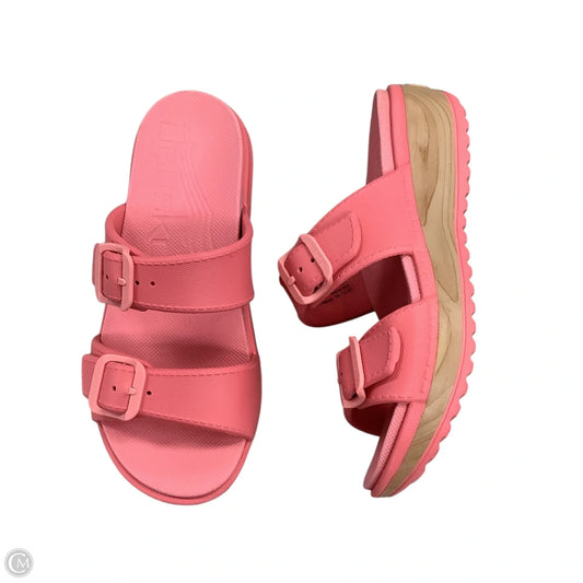 Sandals Flats By Dansko In Pink, Size: 6.5