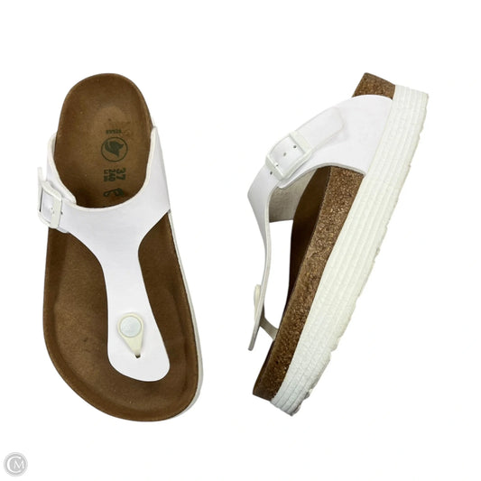 Sandals Flats By Papillio In White, Size: 6.5